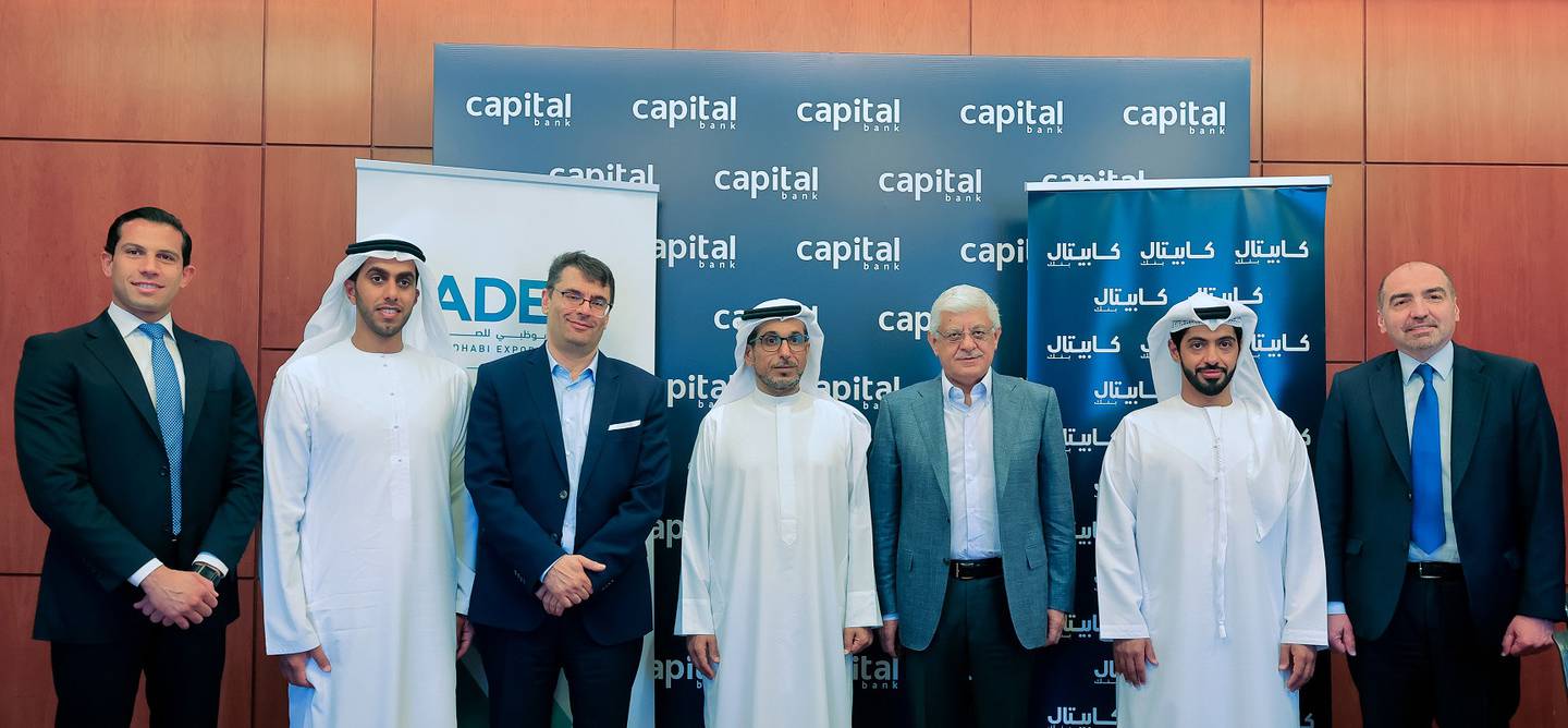 The agreement was signed at the Capital Bank of Jordan's headquarters. Photo: Adex