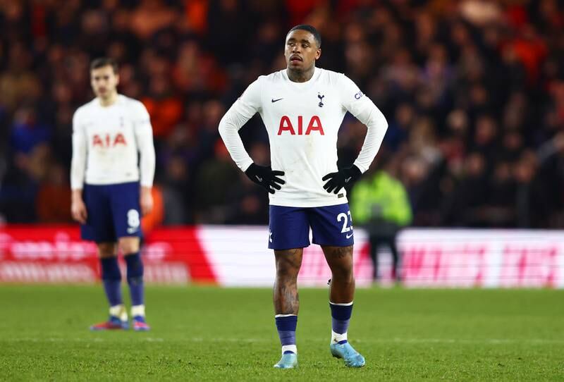 Steven Bergwijn (Davies 88’) – N/R A late change for Spurs as Conte pushed for a third equalising goal to no avail. Getty 
