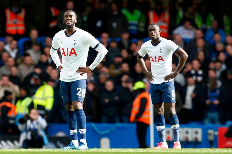 Tanguy Ndombele: The Tottenham midfielder felt the full force of Jose Mourinho's words after their 1-1 draw at Burnley on Saturday. The £54 million (Dh259m) signing from Lyon was hooked at half-time and Mourinho then told the public exactly why that was. "In the first half we didn’t have a midfield. Of course I’m not speaking of (Oliver) Skipp because he’s a kid of 19 who’s played two hours in the last few days. I don’t criticise him at all. But I’m not going to run away and I have to say [Ndombele] has had enough time to come to a different level. I know the Premier League is difficult, and some players take a long time to adapt to a different league. But a player with his potential has to give us more than he is giving us, especially when you see how Lucas, Lo Celso and those players are playing. I was expecting more in the first half from him. He has to know he has to do much better and know I cannot keep giving him opportunities to play because the team is much more important." AFP