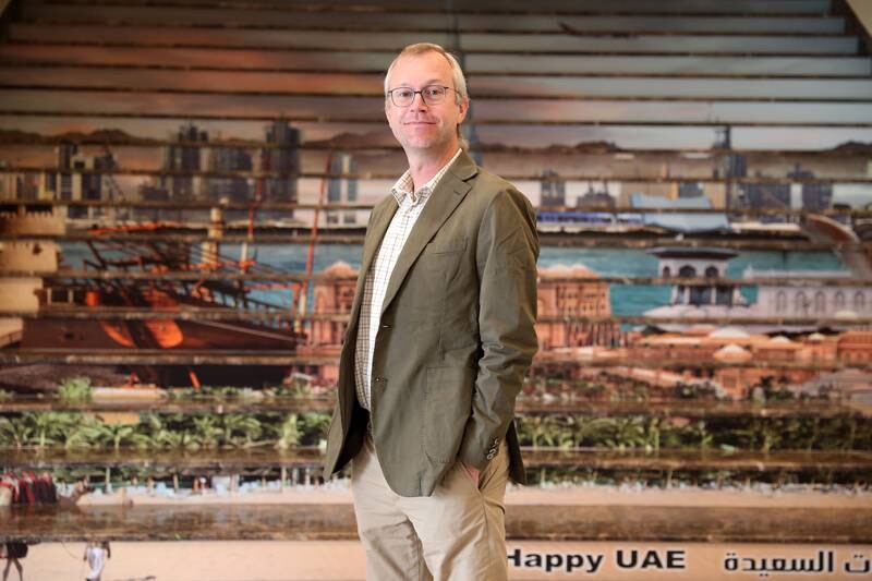 Dr Timothy Power, associate professor of archaeology at UAE University. Dr Power said the new findings were 'phenomenally exciting'. Pawan Singh / The National