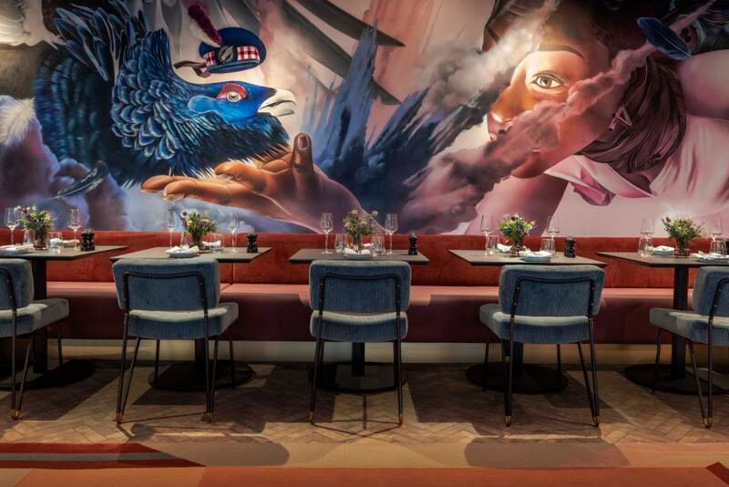 Art is found around every corner at Virgin Hotels Edinburgh