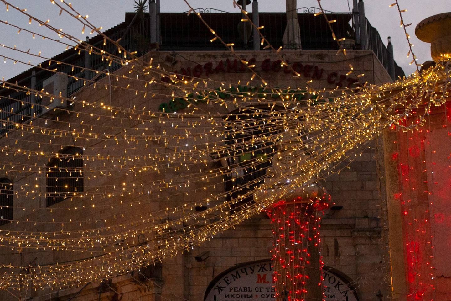 Bethlehem opens its Christmas market