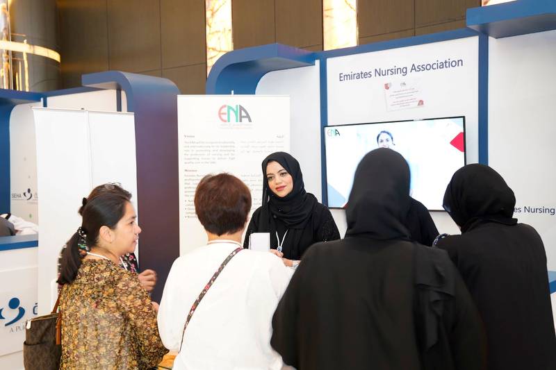 Seha veranstaltet am Wochenende seine jährliche internationale Krankenpflege- und Hebammenkonferenz in Abu Dhabi.  Foto: Seha