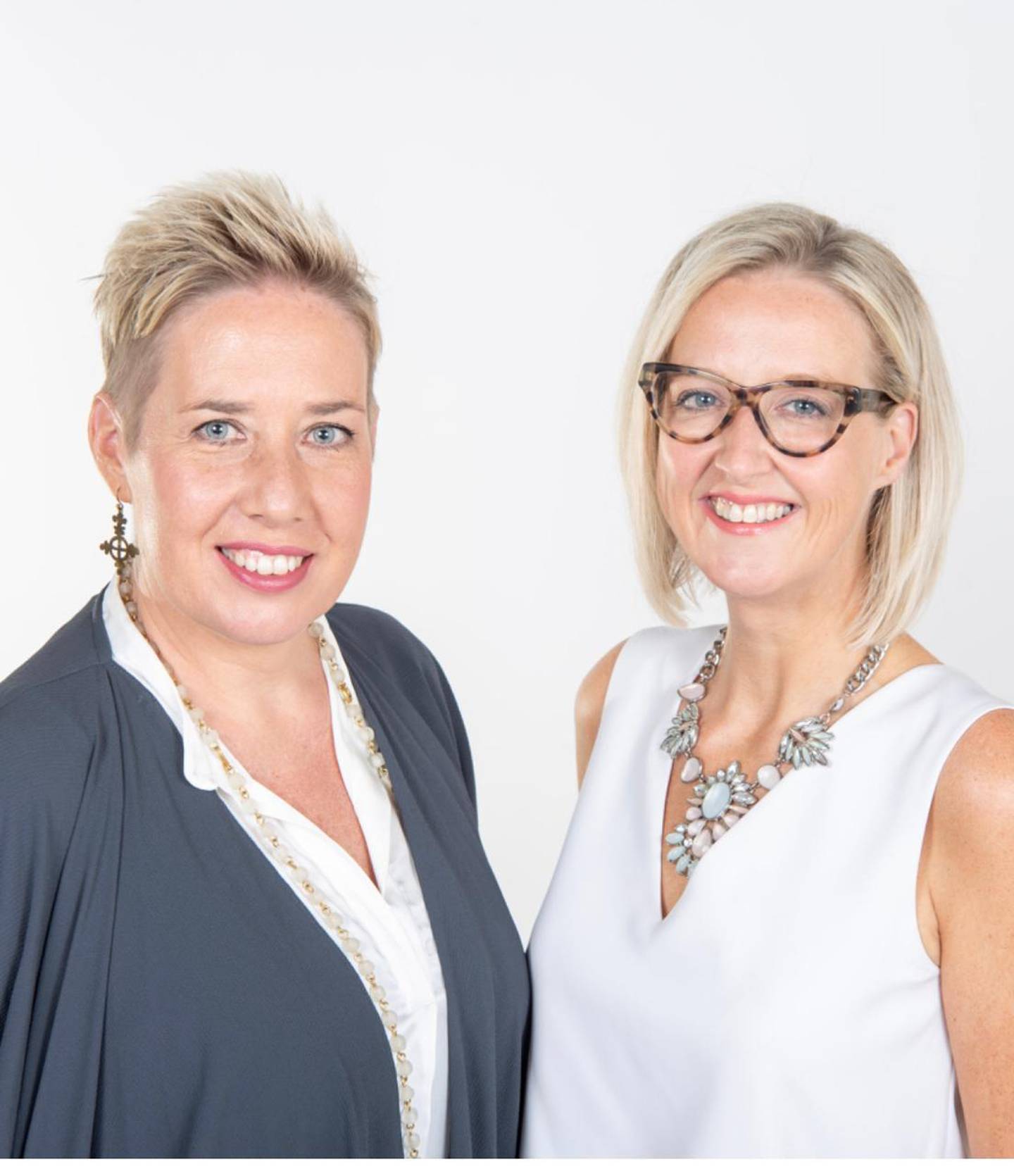 Sarah Johnson Consulting's founder, Sarah Johnson, left, and creative partner, Maxine English. The company has recently expanded its services to offer home staging
