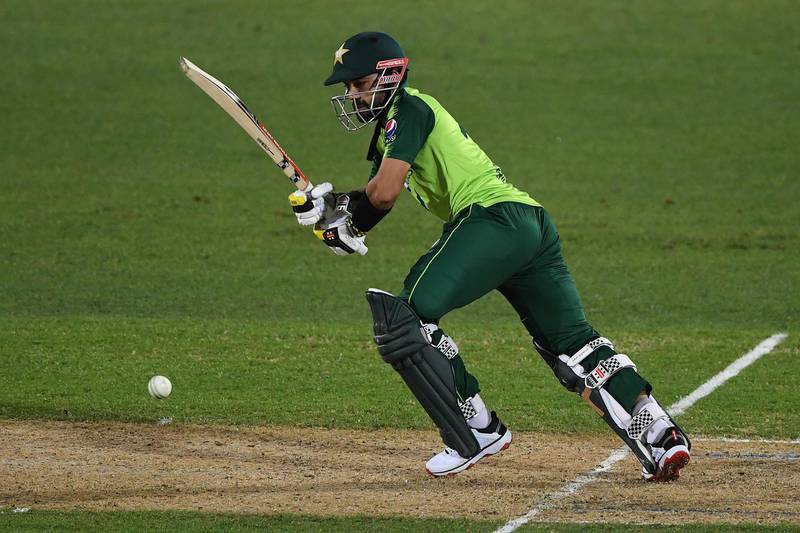 Mohammad Rizwan guided Pakistan to victory with his knock of 89 against New Zealand in third T20 at McLean Park on Tuesday. Getty