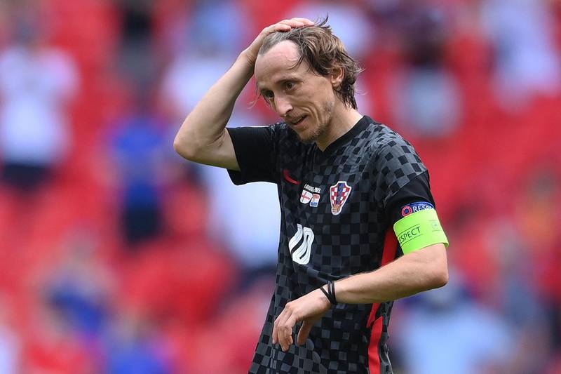 Luka Modric - 6. A quiet game by Modric’s standards. The Real Madrid midfielder wasn’t helped by his team's lackadaisical movement as Croatia attacks looked to be played in the tempo of a pre-season friendly. AFP