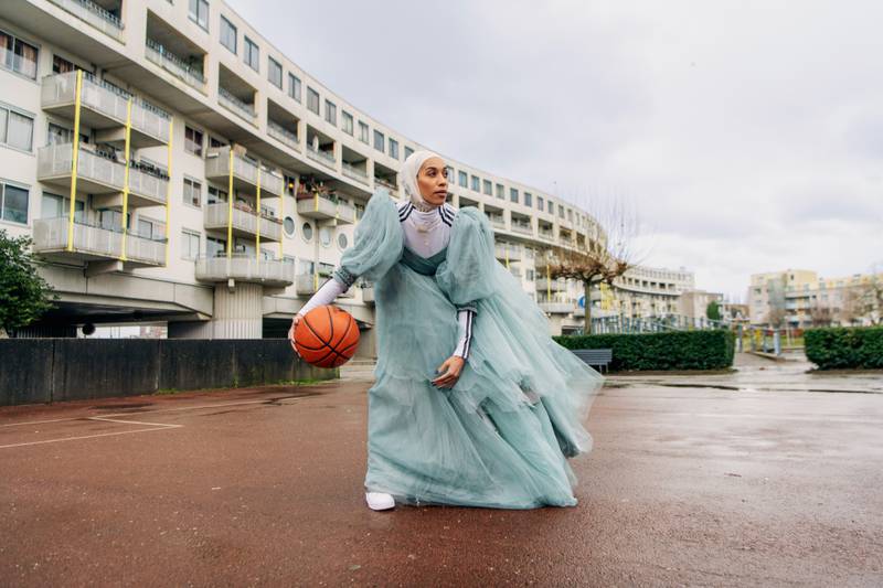 'Growing up, I didn’t see Muslim women on billboards and TV. How do you dream bigger without seeing someone who looks like you accomplish things?' says Asma Elbadawi. Photo: adidas