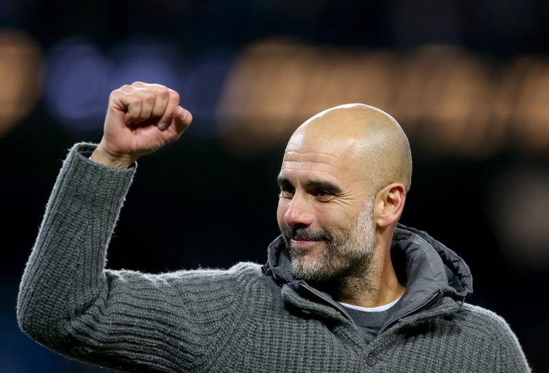 Pep Guardiola: 10/10. The Catalan is surely the finest manager in club football. Has taken City to new heights, securing an unprecedented English treble of Premier League, FA Cup and League Cup in a single season. AFP