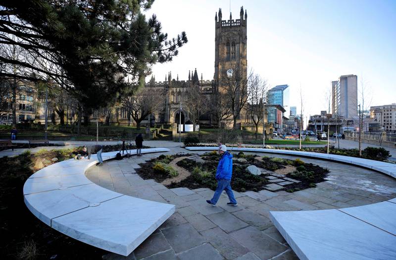 On Wednesday the 'Glade of Light' memorial to the victims of the 2017 Manchester Arena terrorist attack was opened to the public in Manchester. Reuters