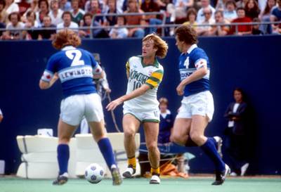 Rodney Marsh in action for the Tampa Bay Rowdies  (Photo by Peter Robinson/EMPICS via Getty Images)