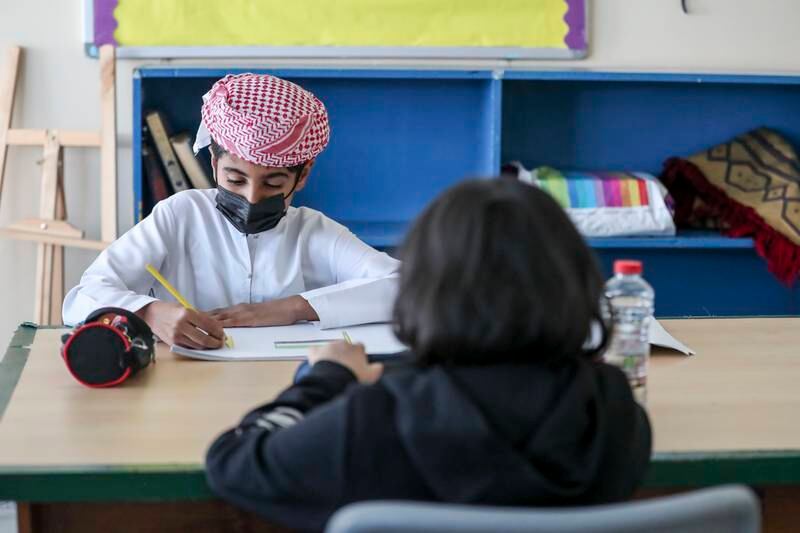 Most of the UAE's schoolchildren will be back in class by the end of the month. The National