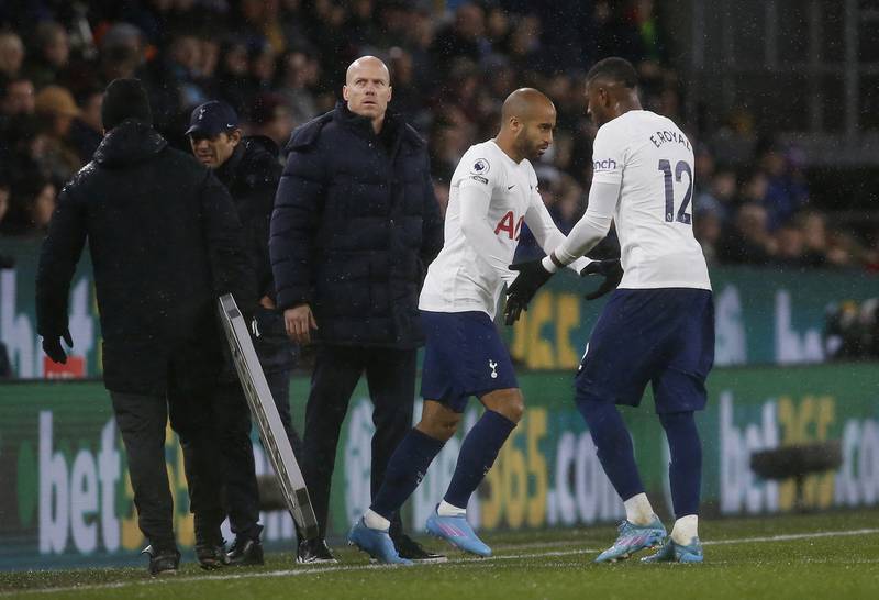 Emerson Royal 6 - The Brazilian was unable to keep his effort low and on target, after weaving past Burnley on the break. Brighter in the second half but taken off as Spurs grew into the game. Reuters