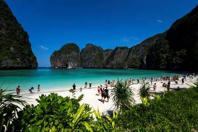 The restaurant was named after Maya Bay in Thailand, the location for Leonardo DiCaprio film 'The Beach'. Reuters 