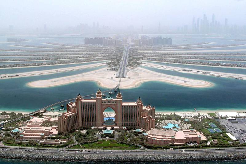The Atlantis resort on Palm Jumeirah, pictured in January 2016. AFP