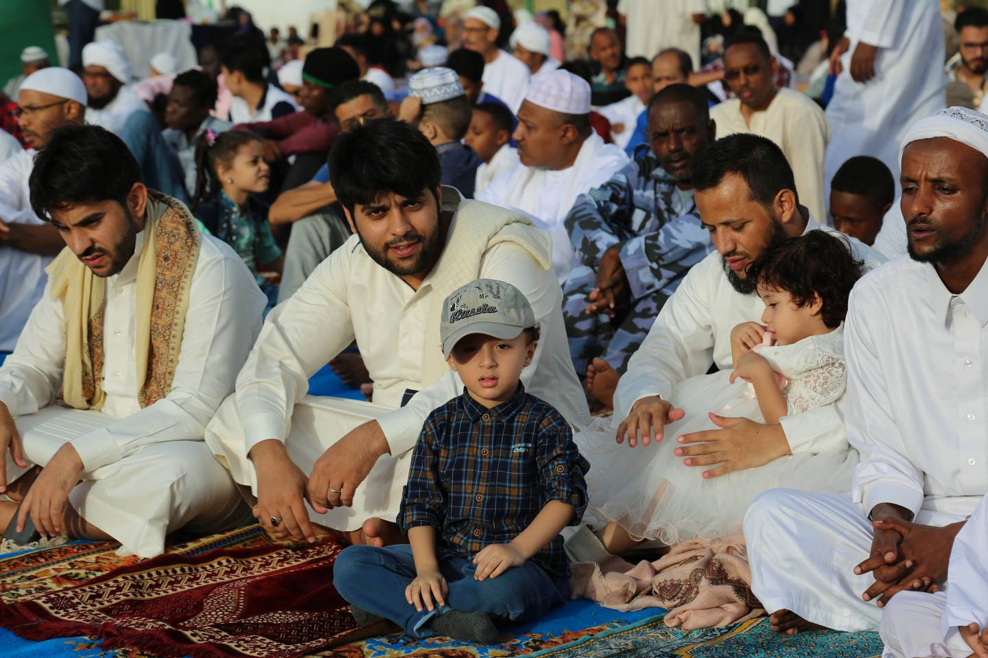 While children might not necessarily be able to join in full prayers, many parents enjoy bringing their children to the mosque to experience this important part of the holy month. Unsplash