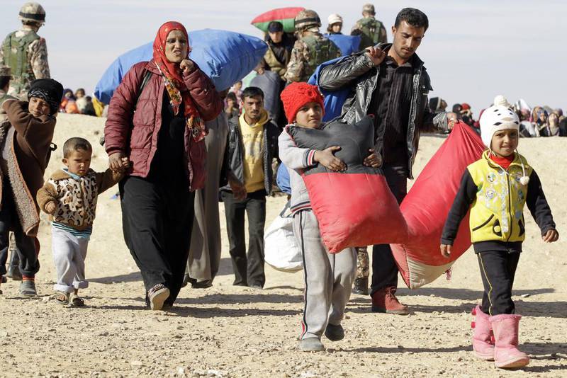 Millions of Syrians have been forced to flee their country since the war began in 2011. AFP