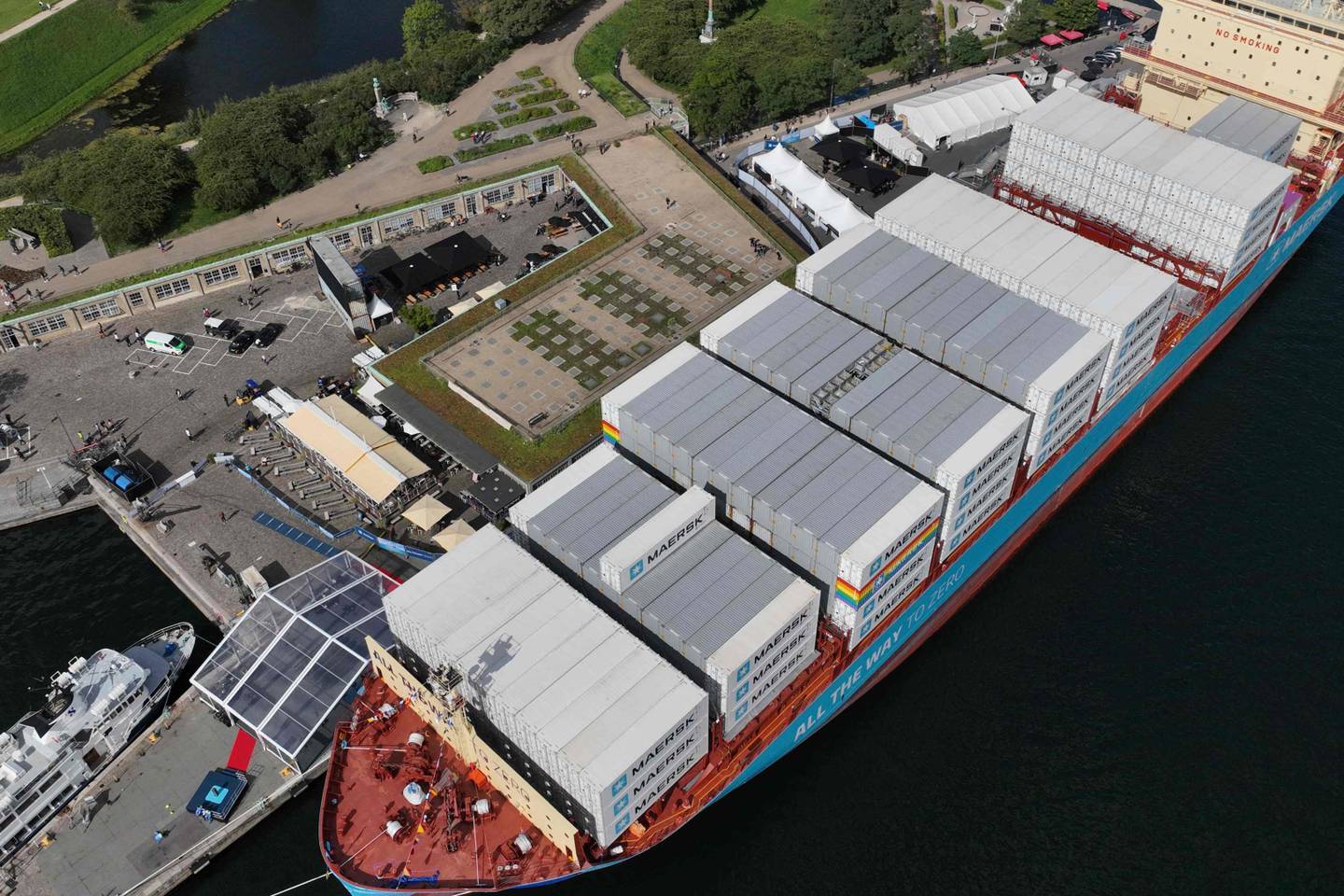 Denmark's Maersk names world's first methanol-fuelled container ship