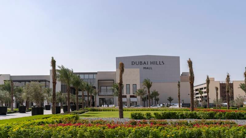 The Dubai Hills Mall boasts 600 retail units plus 7,000 parking spaces. Photo: Emaar Malls Management