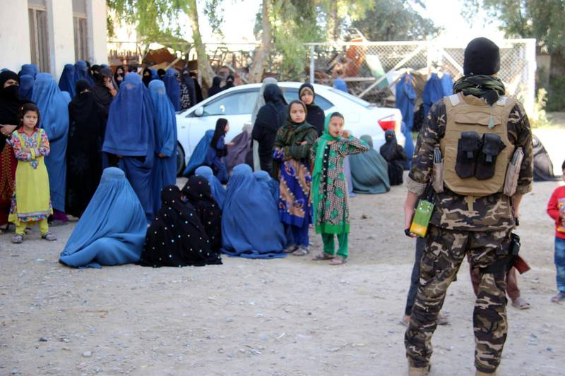 Afghan elections in Helmand Province.  Shafi Amini/The National