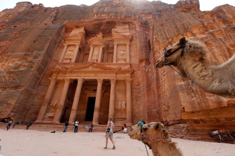 The ancient city of Petra. Reuters