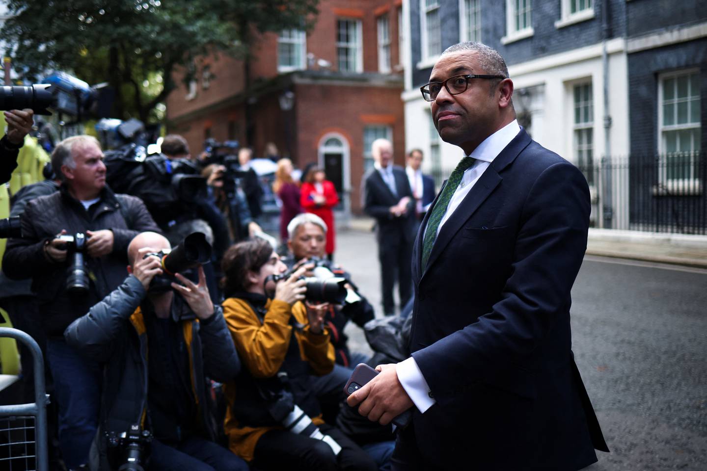 James Cleverly was re-appointed Foreign Secretary in Rishi Sunak's new Cabinet. Reuters 
