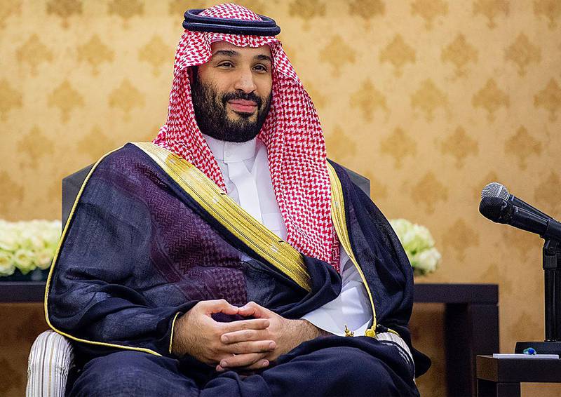 Saudi Crown Prince Mohammed bin Salman told Ukraine's President Zelenskyy that his country is committed to the rule of international law. AFP