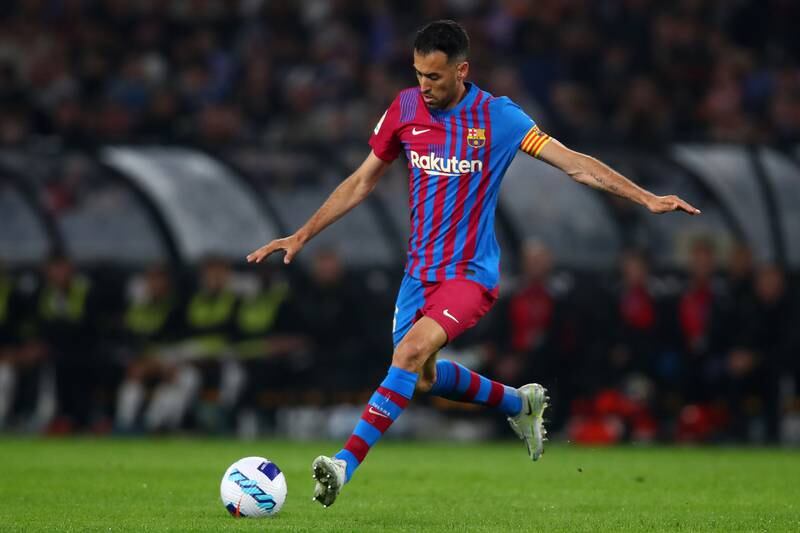 Sergio Busquets 7 - Played 3,202 league minutes last season, far more than any other Barça player. The defensive midfielder, 33, brings balance, experience and muscle to the side (none could match his 12 yellow cards). He’s still performing, still protecting a defence which needs protecting, still the first name on the team sheet.  Getty Images