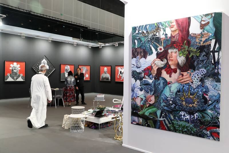 Art Dubai 2024 will be held at Madinat Jumeirah in March next year. Photo: Pawan Singh / The National
