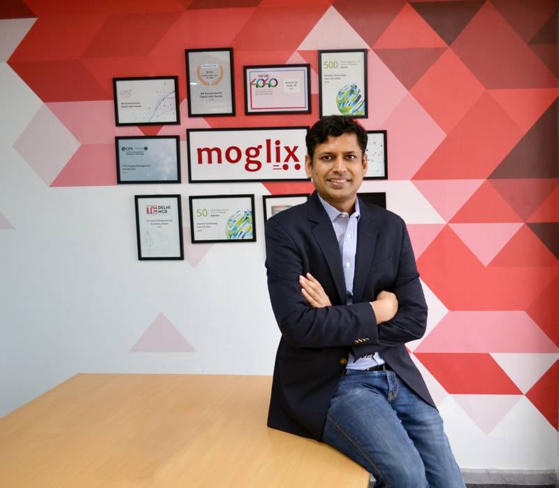 Rahul Garg, Moglix’s founder and chief executive, says the company aims to use the UAE base as a gateway to the Middle East. Courtesy Moglix