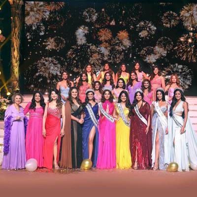 All the contestants of Miss Diva India 2022. 