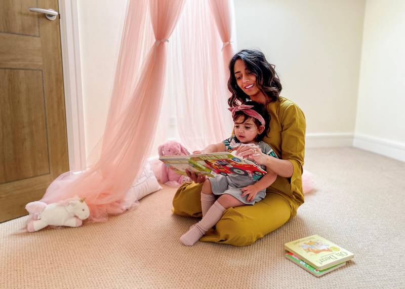 Sumayya Sarwar says that giving birth to her daughter in an Uber set up for for the unpredictability that comes with motherhood. Courtesy of Mama ME