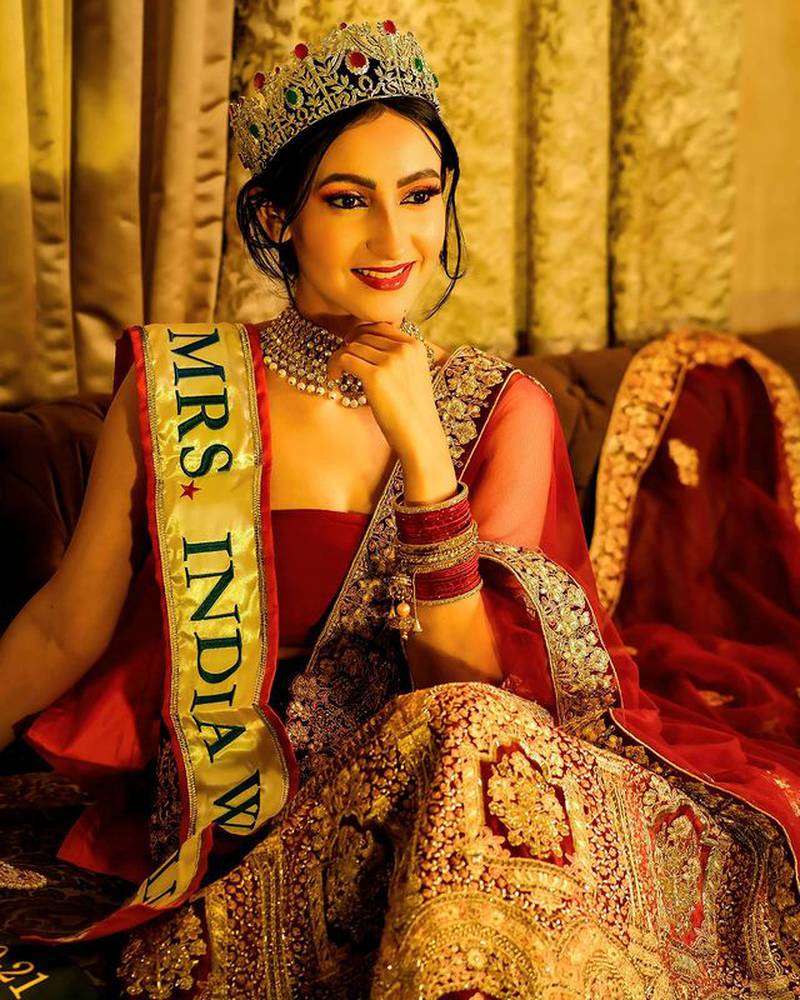 Navdeep Kaur, Mrs India World. Photo: Navdeep Kaur / Instagram