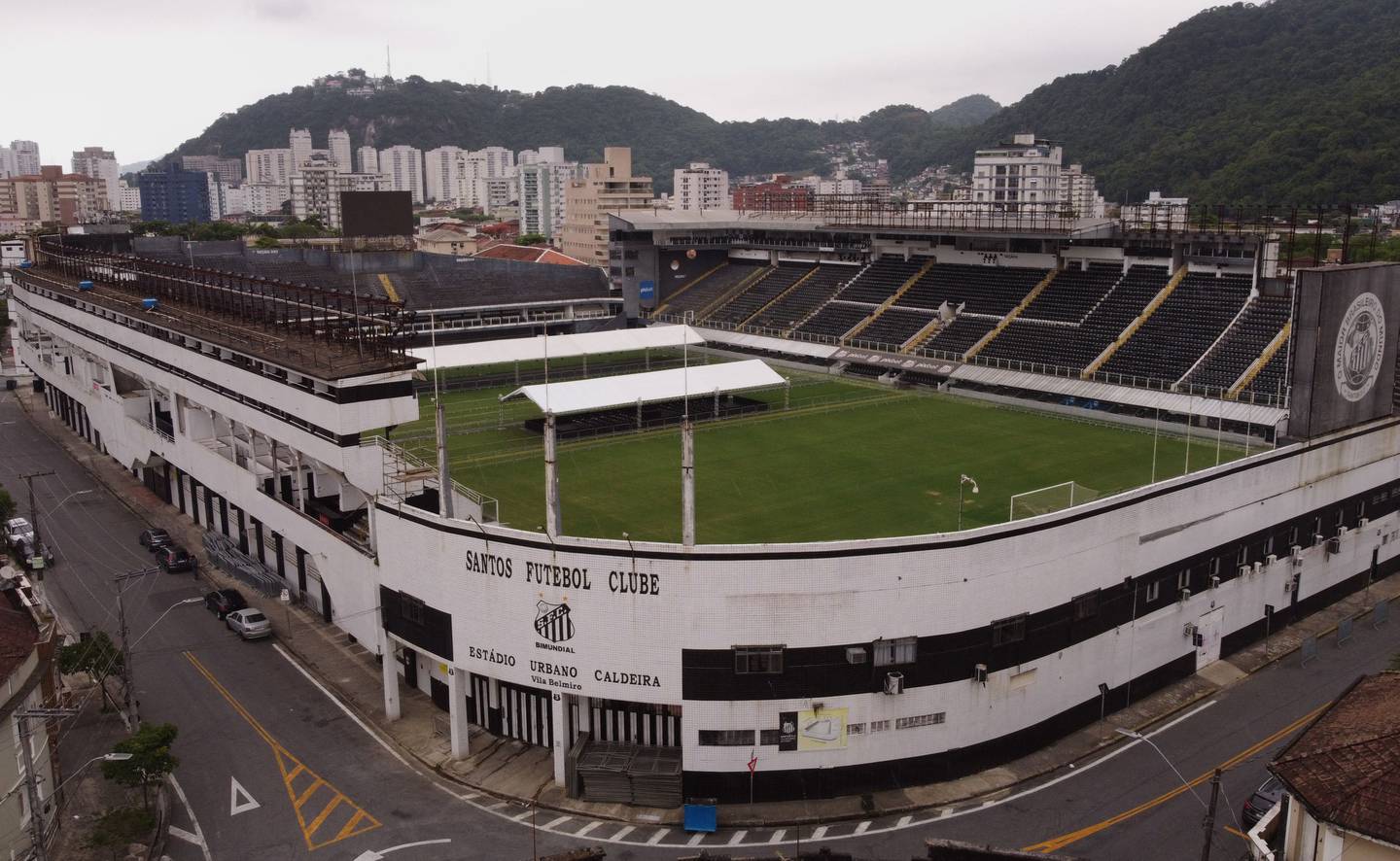 Pele's funeral will take place at Vila Belmiro stadium in Santos. AFP