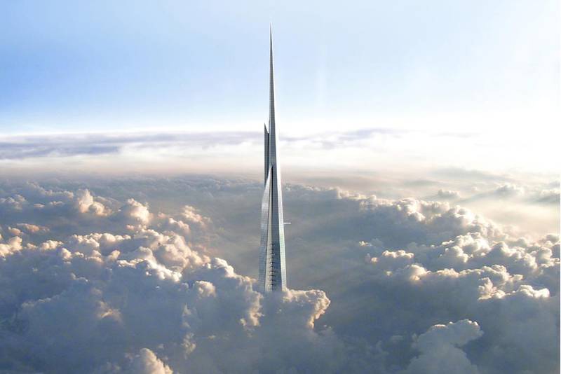 The Jeddah Tower will be the world's tallest structure. Courtesy of EC Harris / Mace