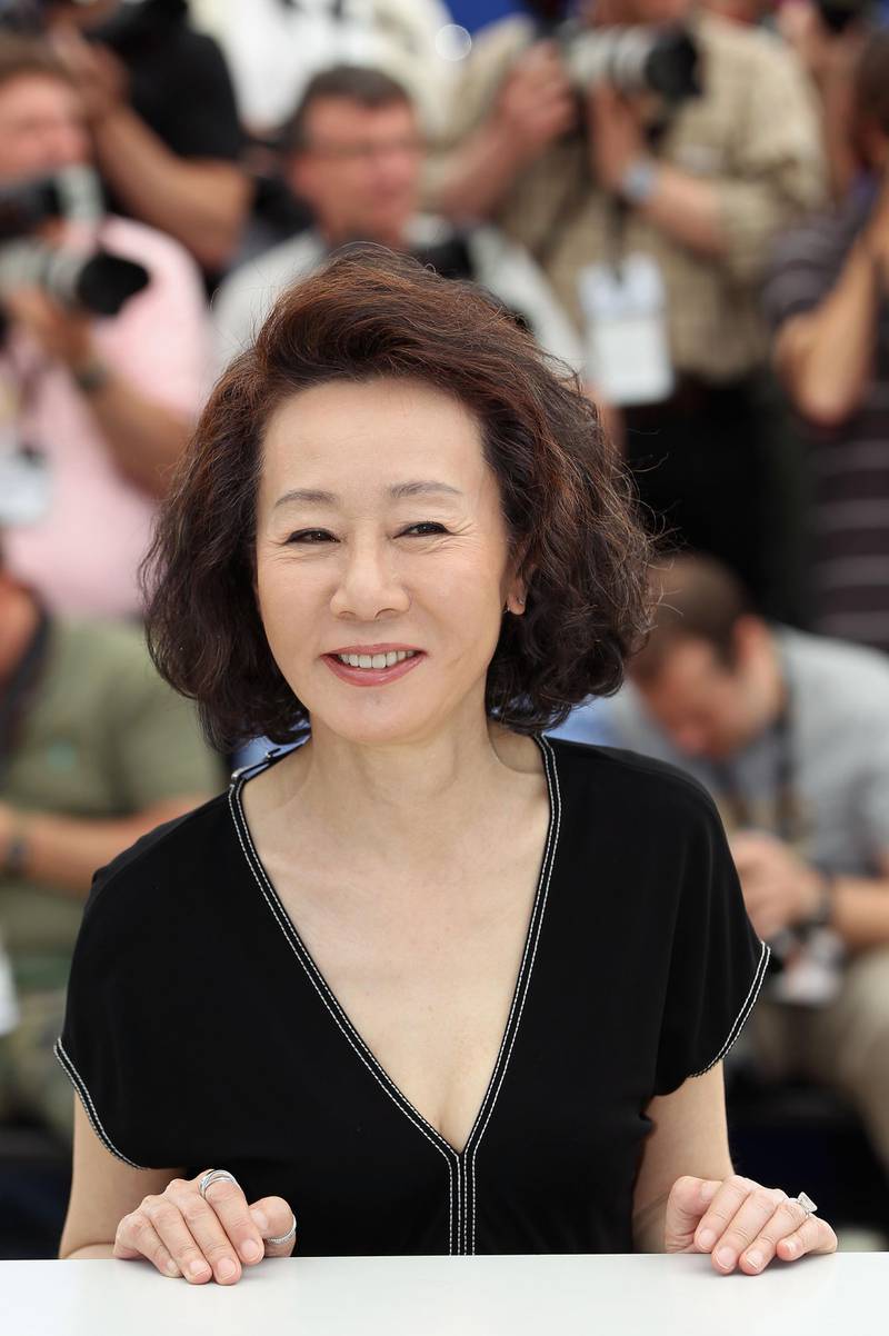 CANNES, FRANCE - MAY 21:  Actress Yuh-Jung Youn attends the 'Ha Ha Ha' Photocall at the Palais des Festivals during the 63rd Annual Cannes Film Festival on May 21, 2010 in Cannes, France.  (Photo by Sean Gallup/Getty Images)