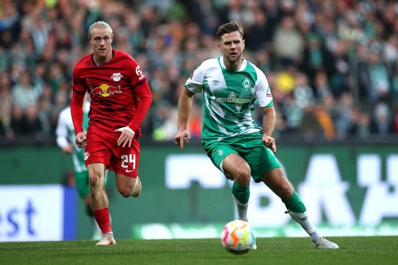 Niclas Fullkrug earns £39,000 a week at Werder Bremen. Getty