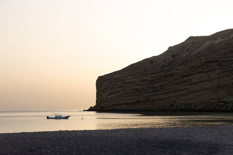 Oman's newest hotel is set in a secluded bay, 15 minutes from the capital.