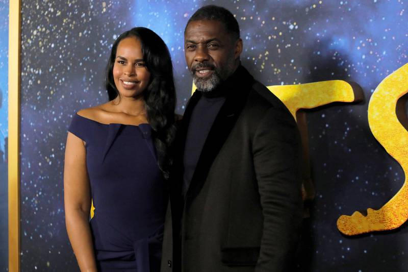 Idris Elba and Sabrina Dhowre wed in Morocco in April 2019. Reuters