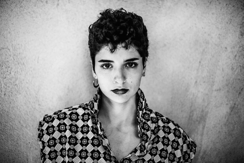 Palestinian singer-songwriter Rasha Nahas was born and raised in Haifa and now lives in Berlin. Her second album, 'Amrat', will be released later this year. Photo: Carolin Saage