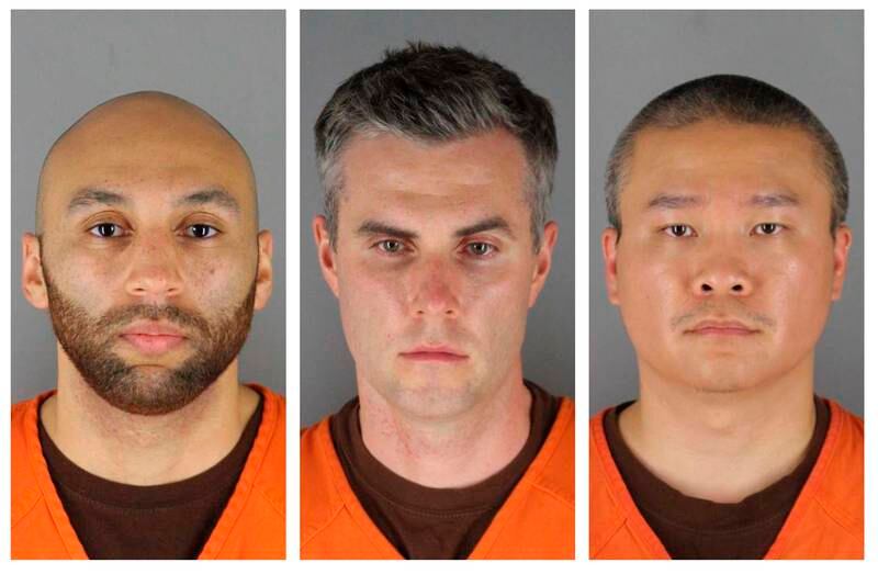 The jury's verdict against Tou Thao, J Alexander Kueng and Thomas Lane came in a case that hinged on when an officer has a duty to intervene in another's misconduct. Hennepin County Sheriff's Office via AP