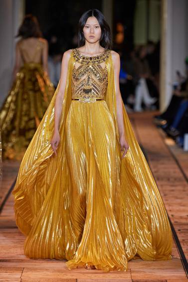 A dress from the Zuhair Murad spring 2020 haute couture collection. Courtesy Zuhair Murad