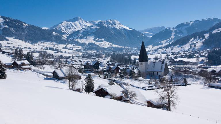 An image that illustrates this article Six ski resorts where celebrities have hit the slopes this winter