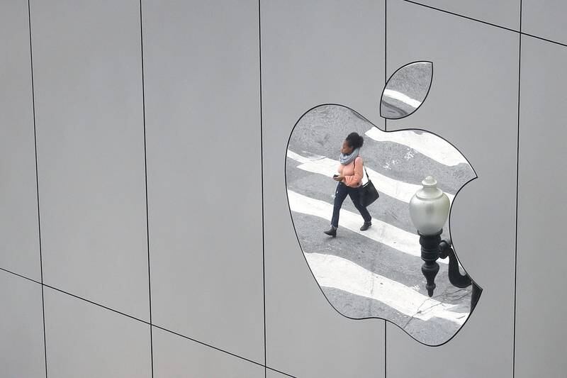 Apple's shares have rallied with the company inching closer to $3 trillion in market capitalisation. Reuters