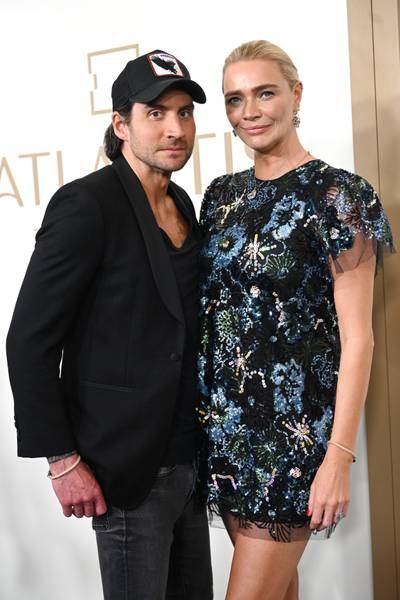 Joseph Bates and Jodie Kidd. Photo: Samir Hussein/Getty Images for Atlantis The Royal
