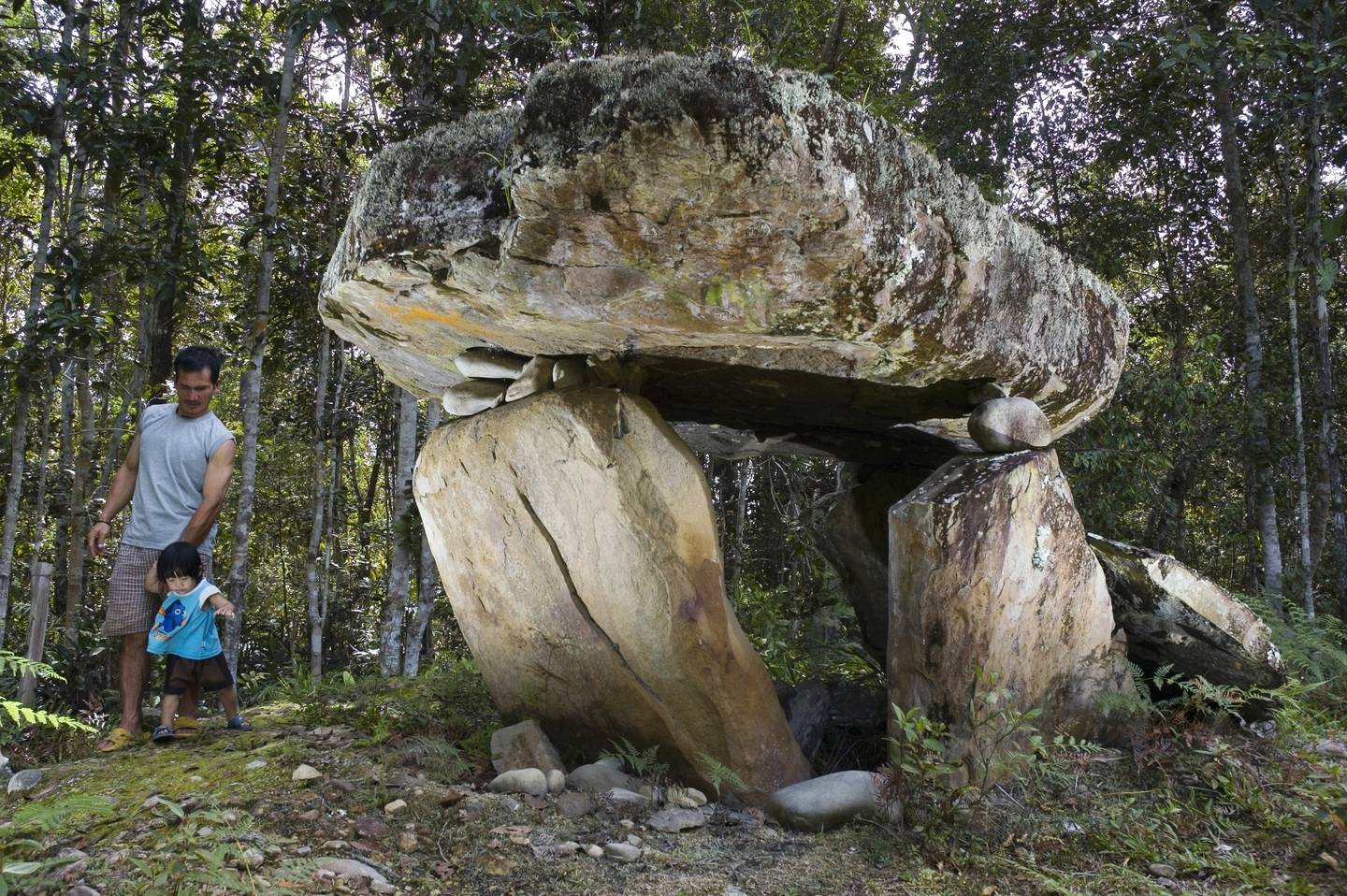 Les jungles du Sarawak abritent des tribus de Bornéo, y compris les Kelabits, et une solide connexion Internet.  Photo : Jerry Redfern / LightRocket