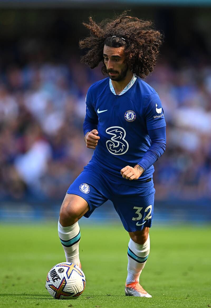 Marc Cucurella – 7. Hoping to be Thomas Tuchel’s preferred left wing-back, Cucurella looked lively on the attack, and nearly played Sterling in for a second.  Getty