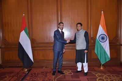 UAE and India launched talks on a landmark Comprehensive Economic Partnership Agreement in February 2022. It came into force in May 2022. Photo: Ministry of State for Foreign Trade