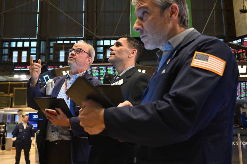 US stocks slumped Monday with key indexes markedly lower amid worries over the banking system after the SVB collapse. AFP