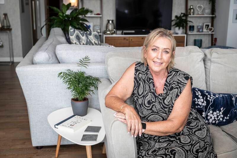 Helen Younger and her husband pay Dh159,000 a year for a two-bedroom apartment.  All photos: Antonie Robertson / The National

