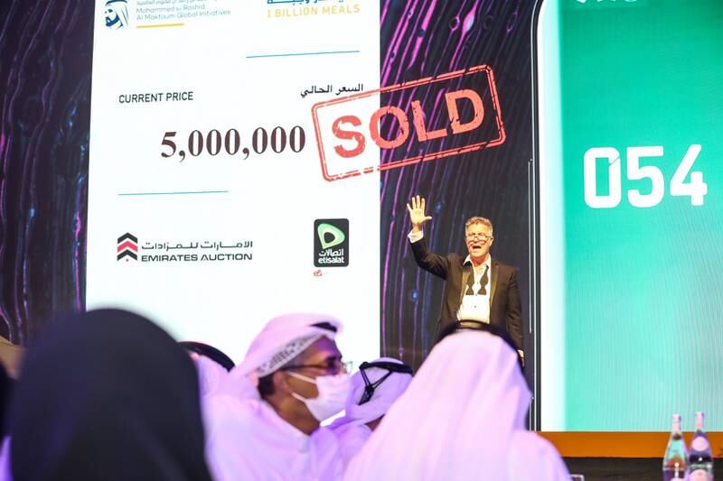 In total, Dh53 million was raised for Dubai's One Billion Meals campaign.
